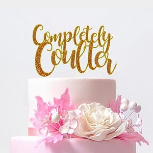 Personalized Wedding Cake Topper Custom Last Name Cake Topper Wedding Cake Topper Personalized Name Cake Topper Bridal Shower Cake Topper image 1