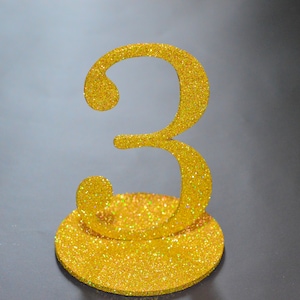 Table Numbers Wedding Gold Glitter Freestanding Table Numbers Table Numbers Rustic Table NumbersTable Numbers Wooden Numbers for tables