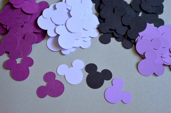 Mickey Mouse Birthday Party Decorations Minnie Mouse Confetti Etsy