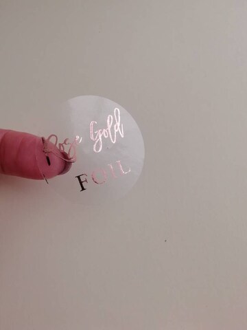 Modern Wedding Favor Stickers Clear and White Gold Foil Personalized Favor Labels Rectangular Envelope Seals Gold Silver Rose Gold Foil