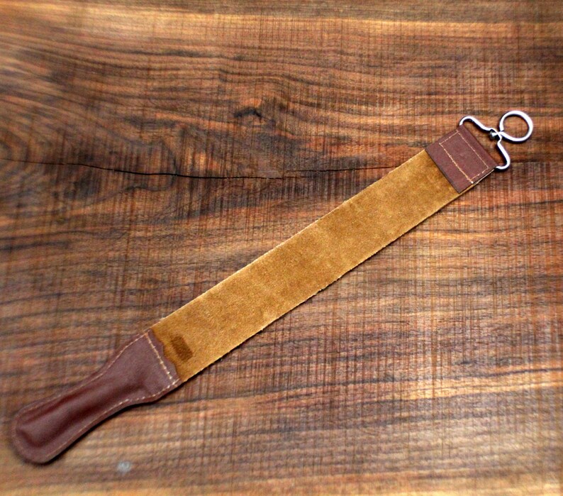 Double Sided Leather Strop By Black Beard For Knives Etsy