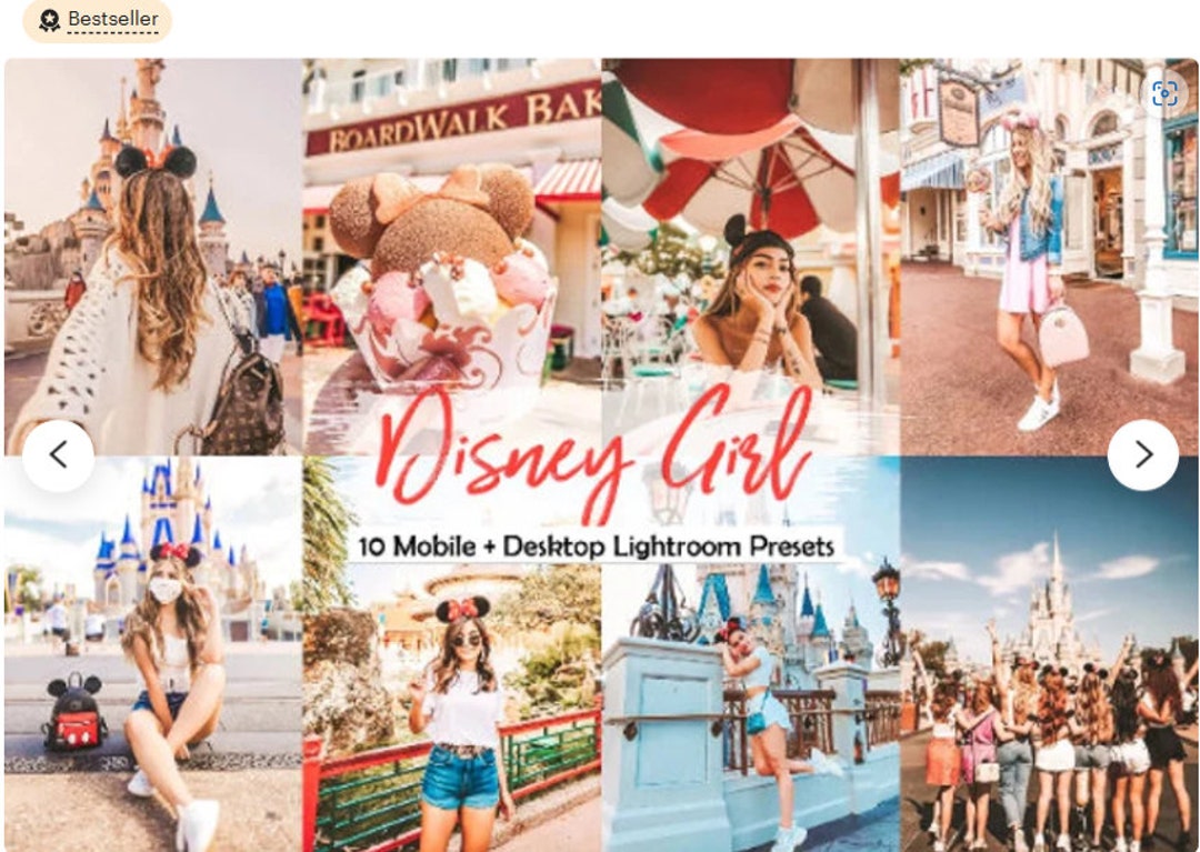 10 Disney Land Preset/ Mobile Lightroom Preset/ Desktop Lightroom