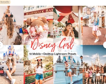 Disney Land Presets | Mobile & Desktop Lightroom Presets