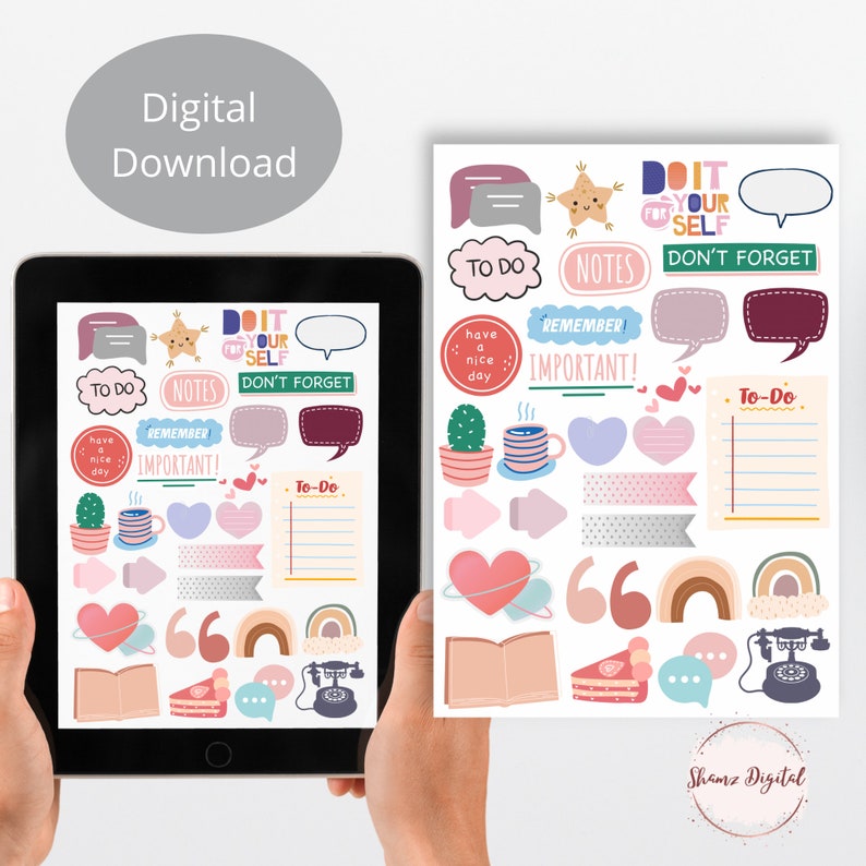 79 Islamic Stickers: Muslimah Digital Planner, Goodnotes (Digital Download) image 2
