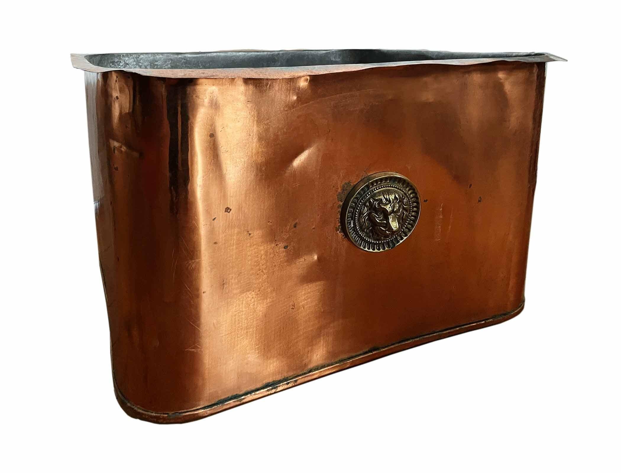 Copper firewood bin new arrivals