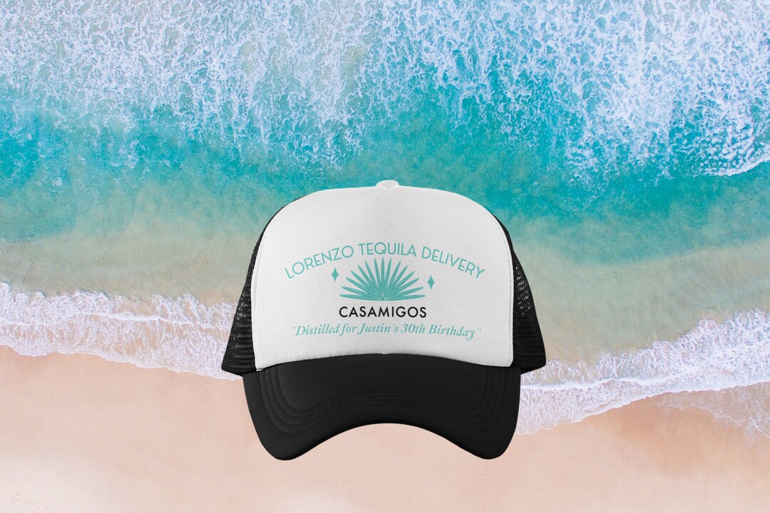 CASAMIGOS Inspired Tequila Trucker Hat // Custom Name & Event Etsy