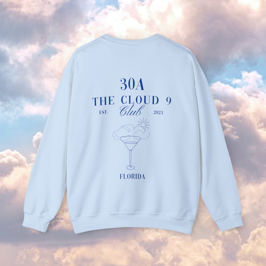 The Cloud 9 Club // 30A Florida // CUSTOM LOCATION // on Cloud Etsy