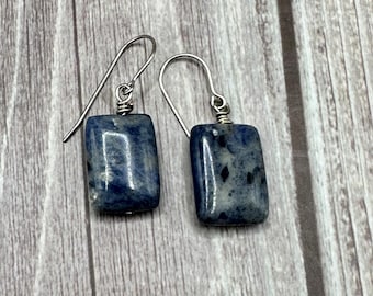Nicky Sodalite earrings