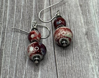 Virginia - ceramic earrings
