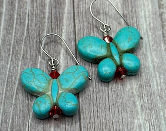 Gabriella - butterfly earrings