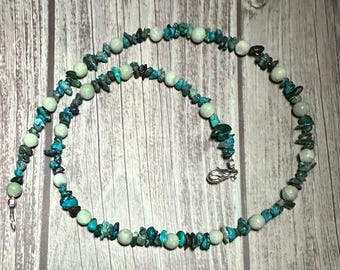 Hellen Genuine turquoise necklace