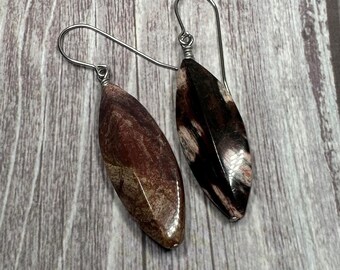 Jo Anne Silver leaf stone