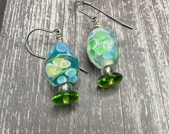 Floral Socks Earrings