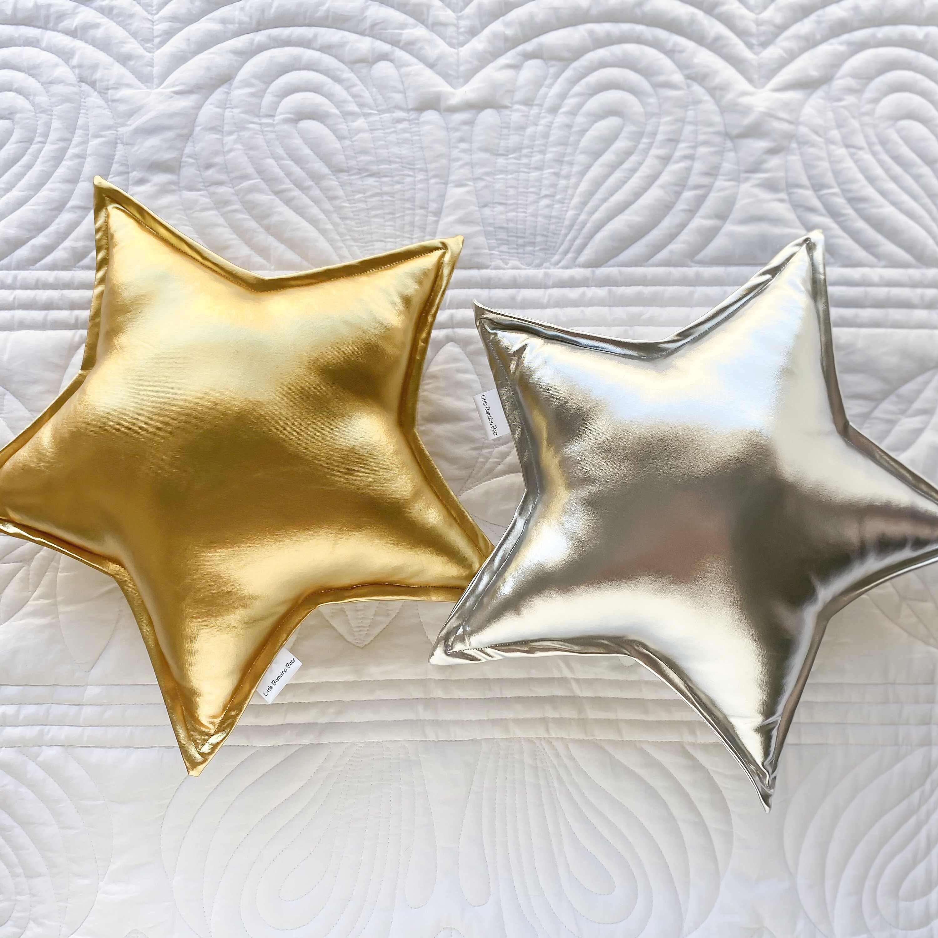 Gold star cushion Clearance