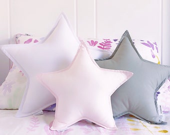 Star Cushion - Mini - Mini Star Shaped Pillow for Nursery or Kids room, Star Decor for Kids, Decorative Star Cushion, Nursery Decor