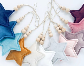 Beaded Star Wall Hanging