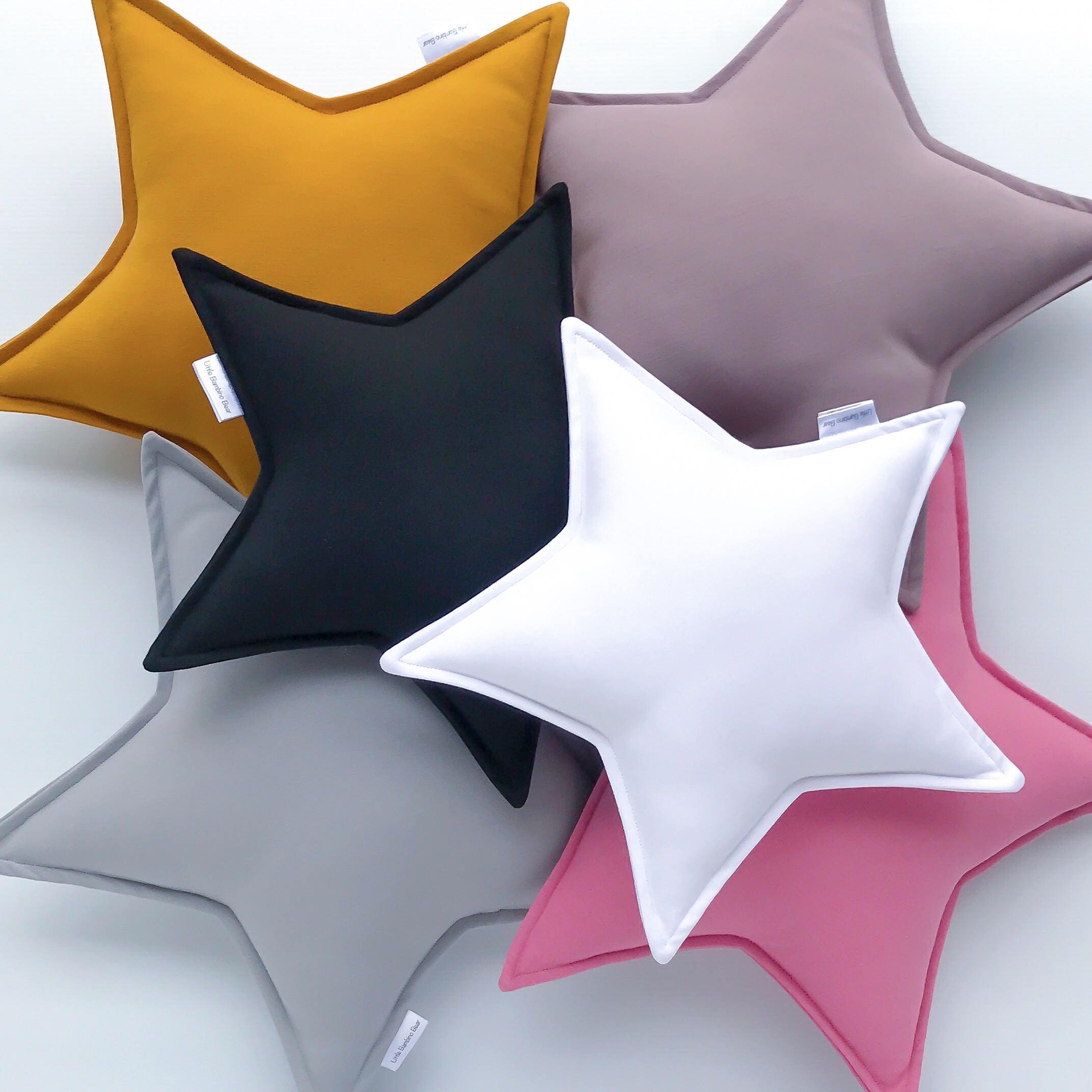 Deluxe Mini Star Cushion - Pillow Shaped Nursery Decor Kids Decorative Decor