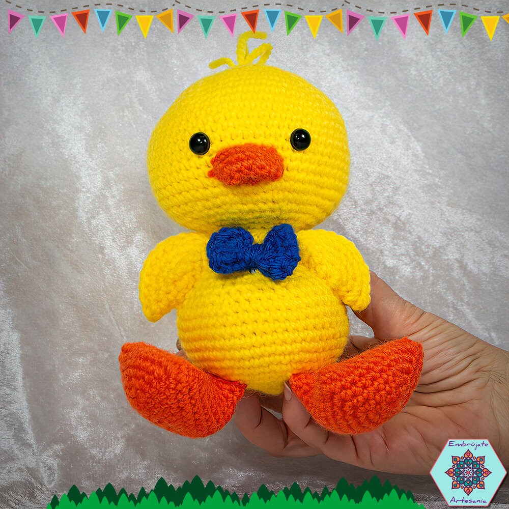 Duck Plushie Amigurumi Duck Duck Stuffed Animal Crochet | Etsy