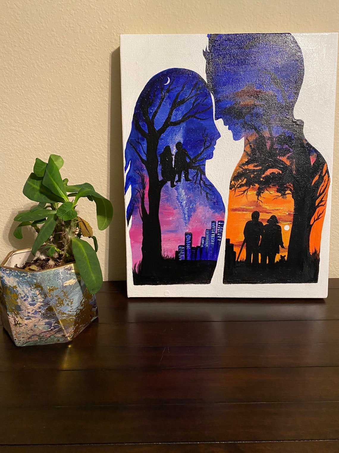 Buy Couple Painting, Gift for Her, Gift for Him, Anniversary Gift