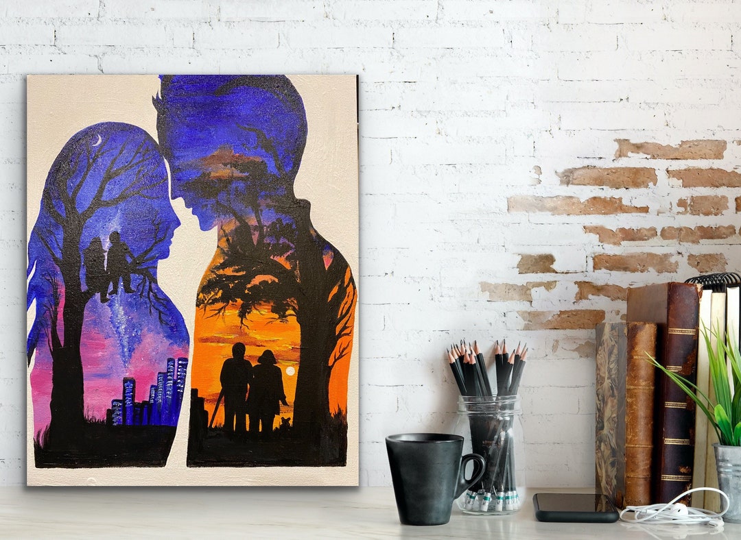 Buy Couple Painting, Gift for Her, Gift for Him, Anniversary Gift