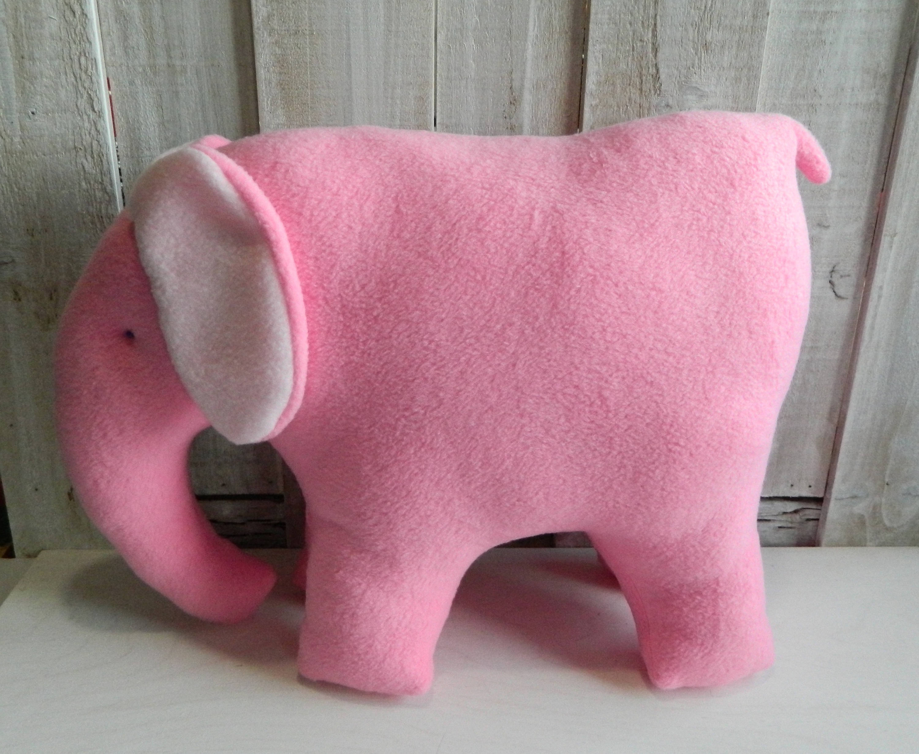 large stuffed elephant for nursery