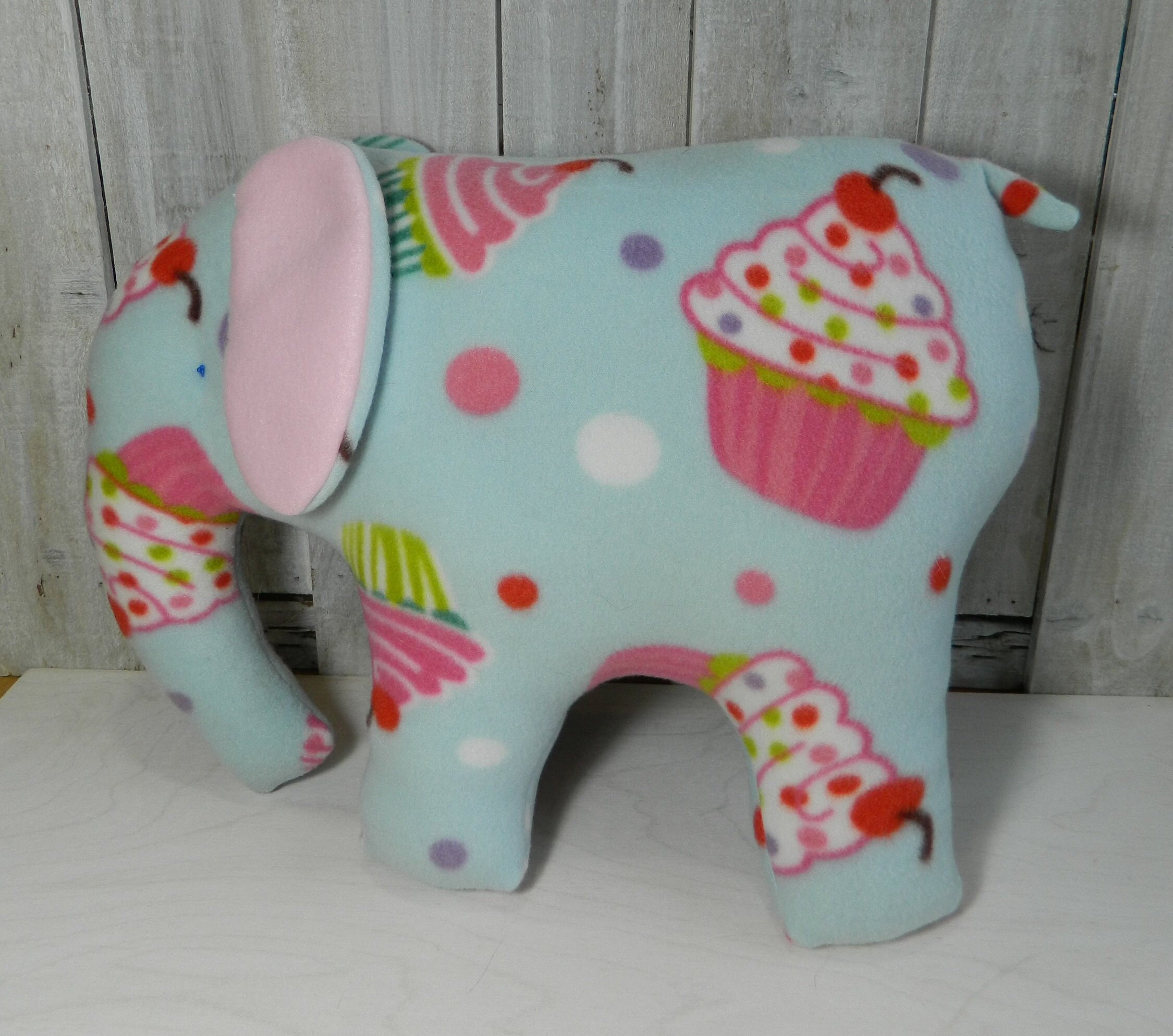 large stuffed elephant for nursery