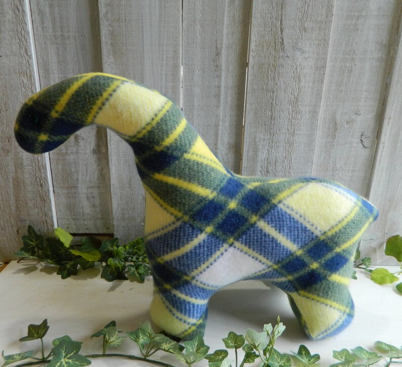 stuffed brontosaurus