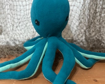 Octopus stuffed animal plush toy, nursery decor, under the sea, baby shower gift