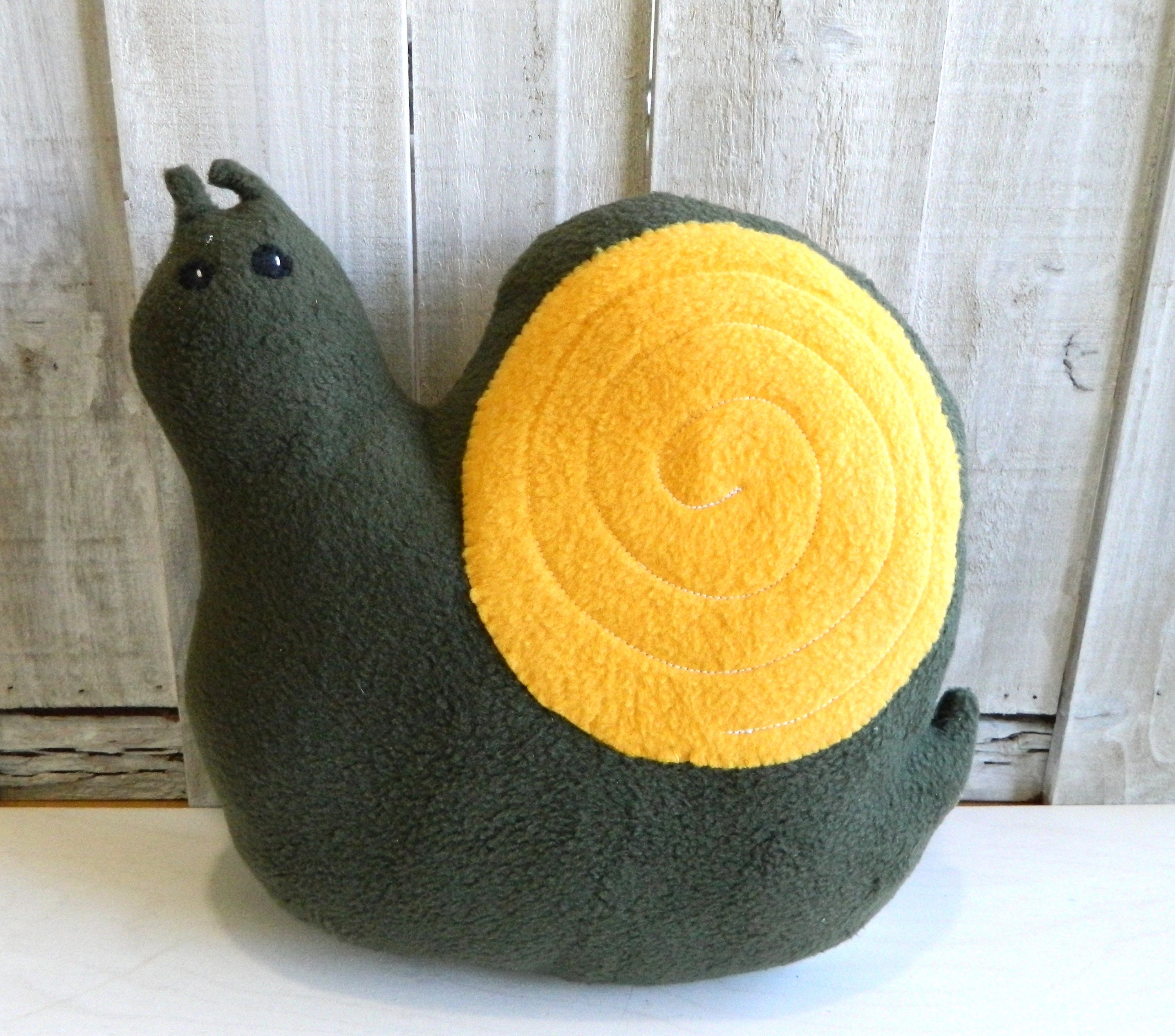 stuffed animal snail