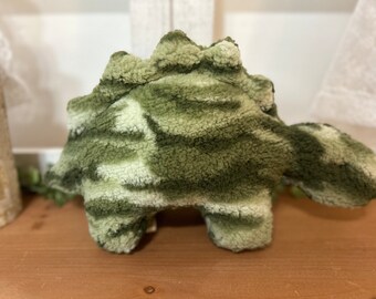 Stegosaurus stuffed plush dinosaur toy, baby shower gift, baby and toddler gift, nursery decor