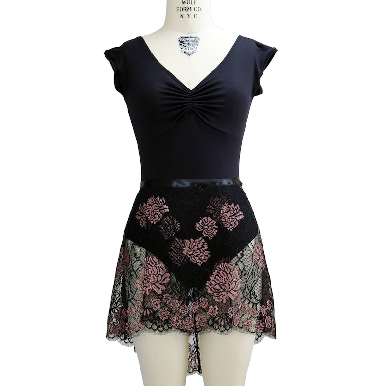 Lace Ballet Wrap Skirt Adult Ballet Skirt Dance Practice Etsy