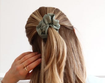 Vegan Leather Scrunchie / Bridesmaid Gift