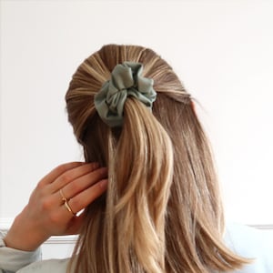 Vegan Leather Scrunchie / Bridesmaid Gift
