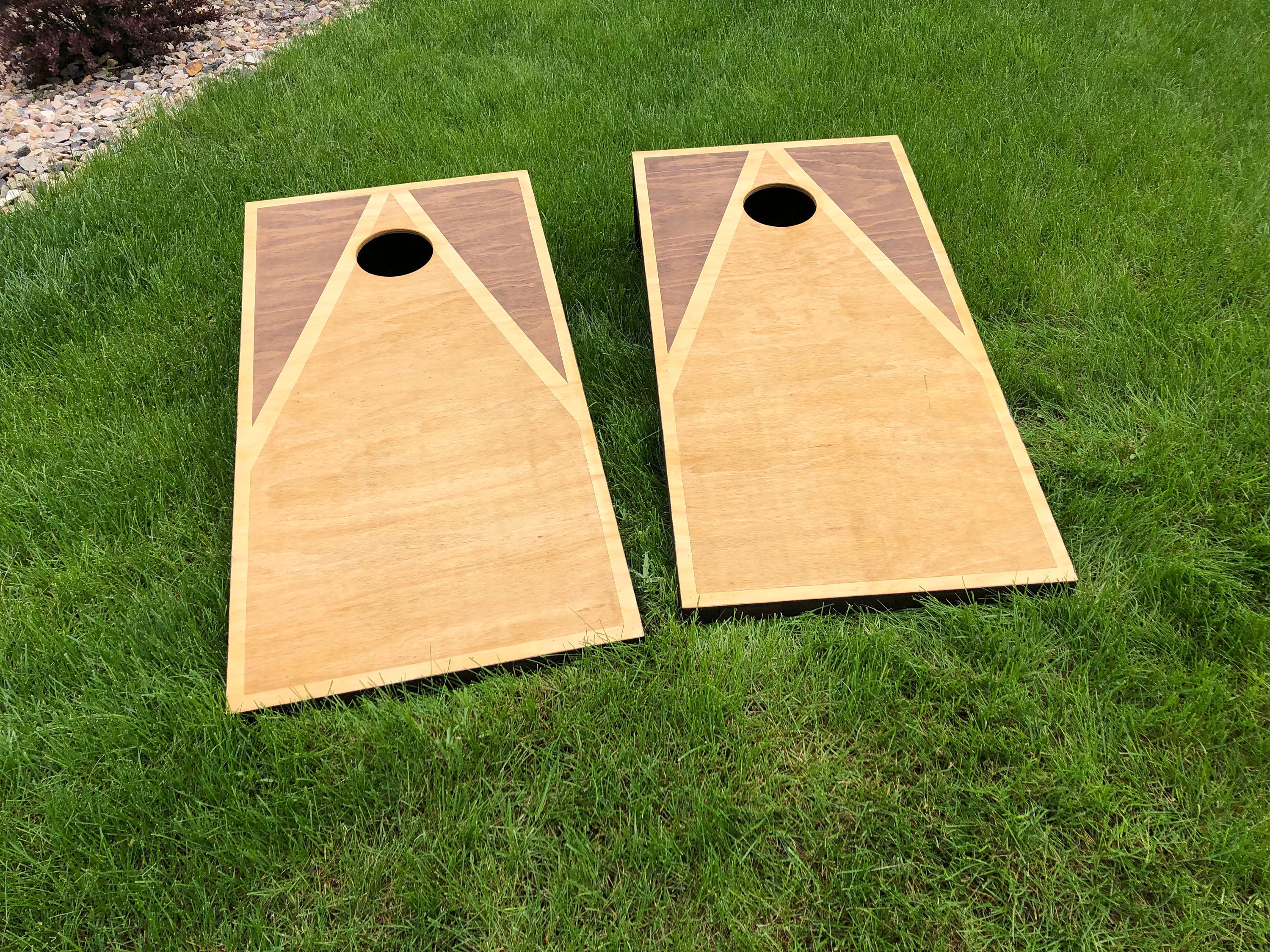 Cornhole Boards Classic design Regulation Size Bean Bag Etsy