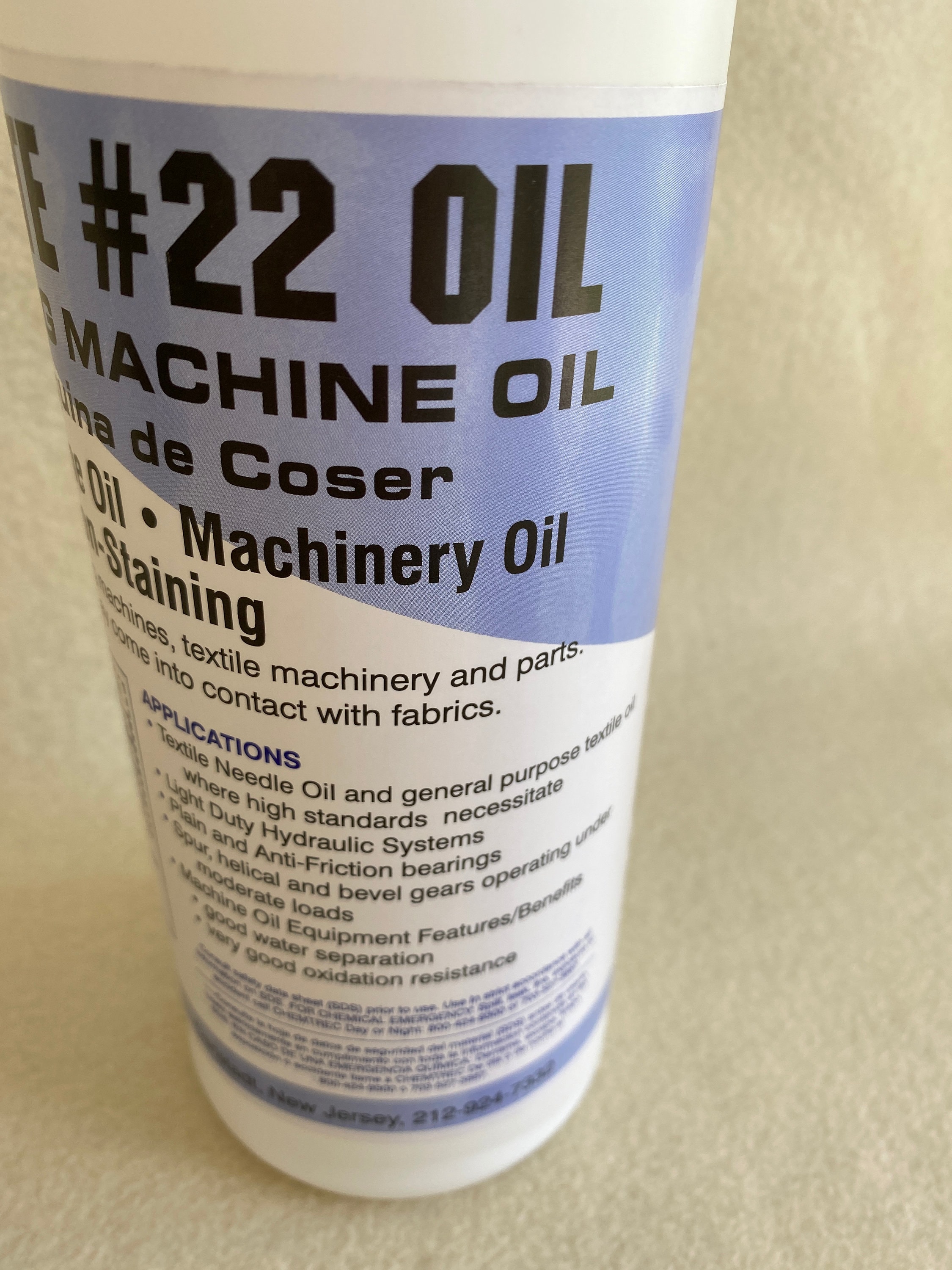 Lily White Sewing Machine Oil Crystal White No Stain 1 Etsy