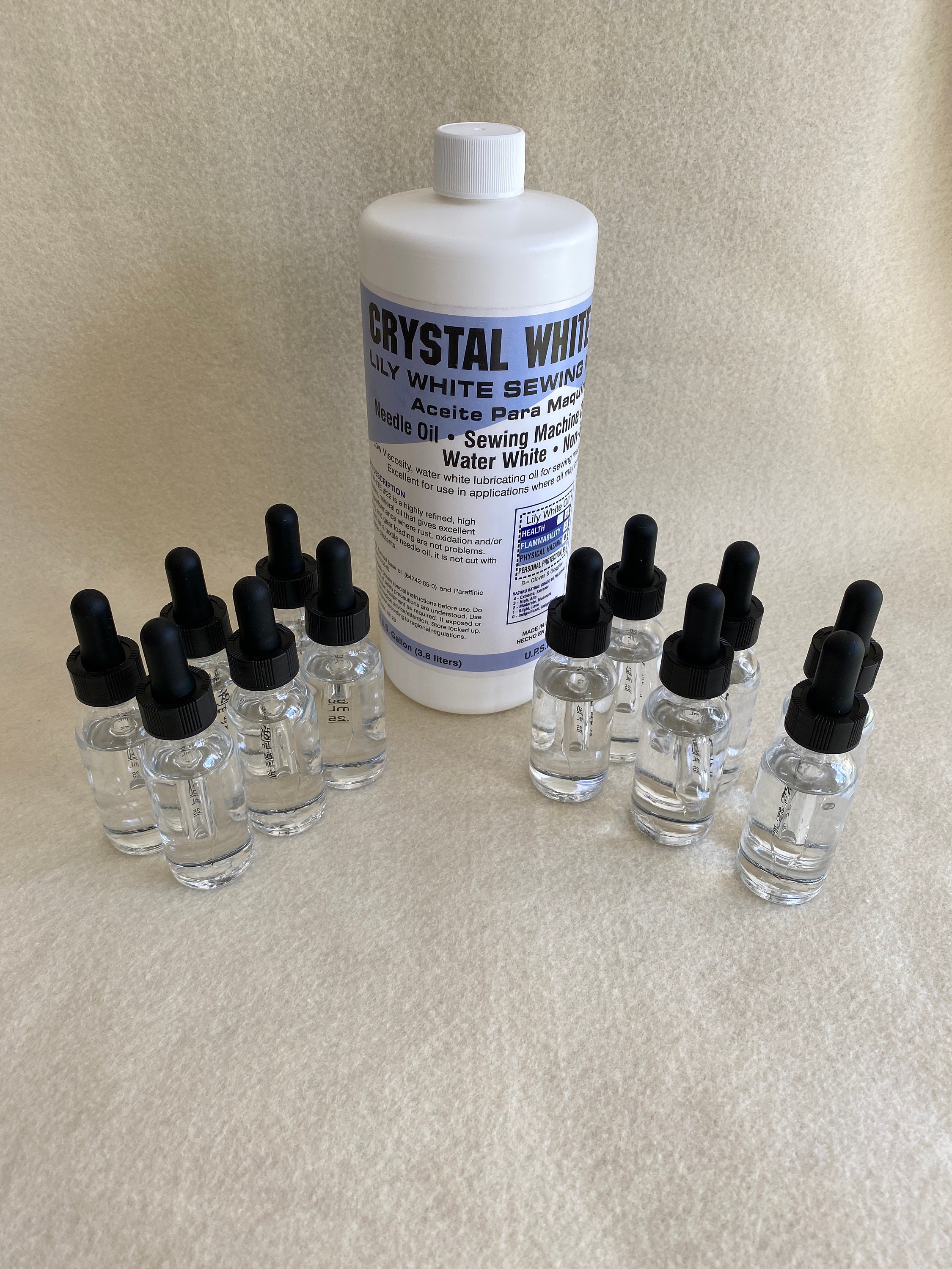 Lily White Sewing Machine Oil Crystal White No Stain 1 Etsy