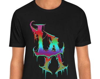 Psychadelic heavy metal L.A. T-shirt (Los Angeles)