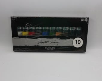 New Masters’s Touch Oil Paint Set 10 Count 50 Ml