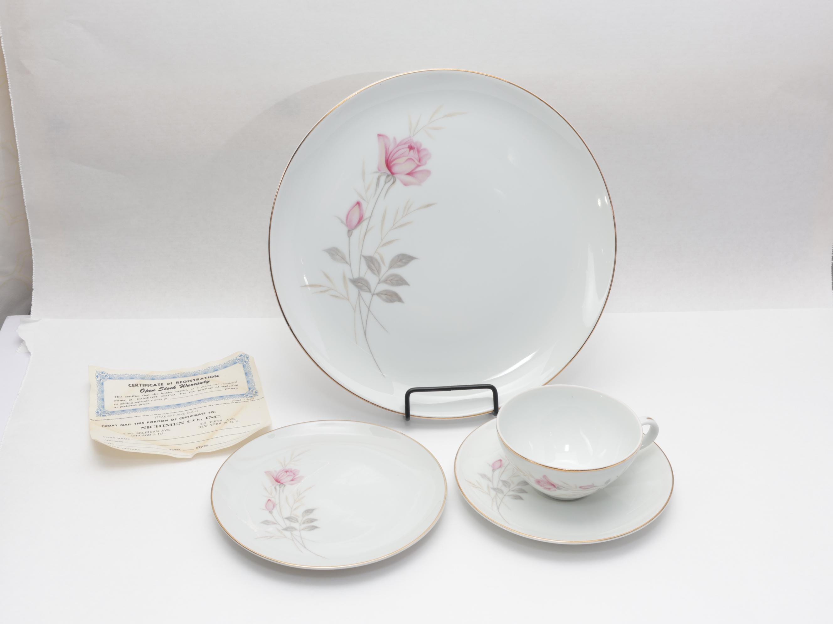 Vintage Rose China Japan - Etsy