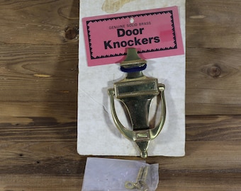 Vintage Solid Brass Door Knocker-Classic Style