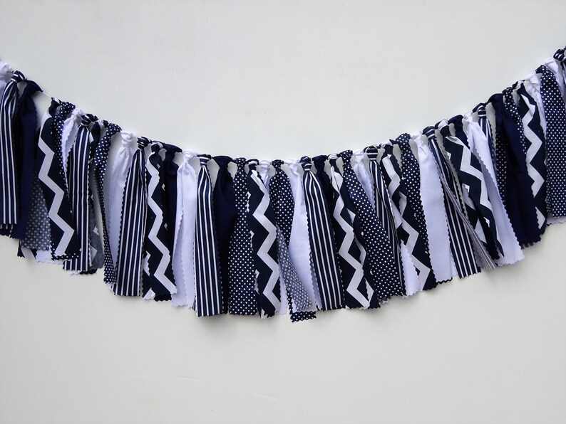Baby Boy Nursery Decor High Chair Banner Nursery Garland Blue Garland Navy Nursery Decor Boy Baby Shower Boy First Birthday,