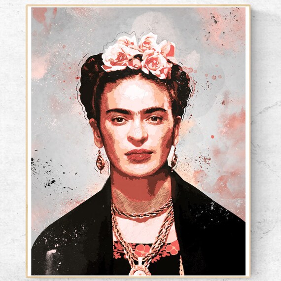 Frida Kahlo poster Frida kahlo wall art Frida kahlo print | Etsy