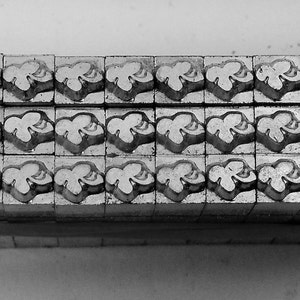 30 x 12 point [8] Printer&#39;s Ornaments / Borders, Letterpress Printing Metal Type