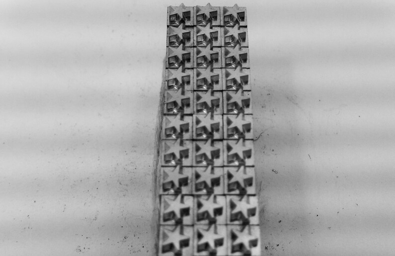 4 Letterpress Printing Metal Type Printer/'s Ornaments Borders Dingbats 30 x 12pt