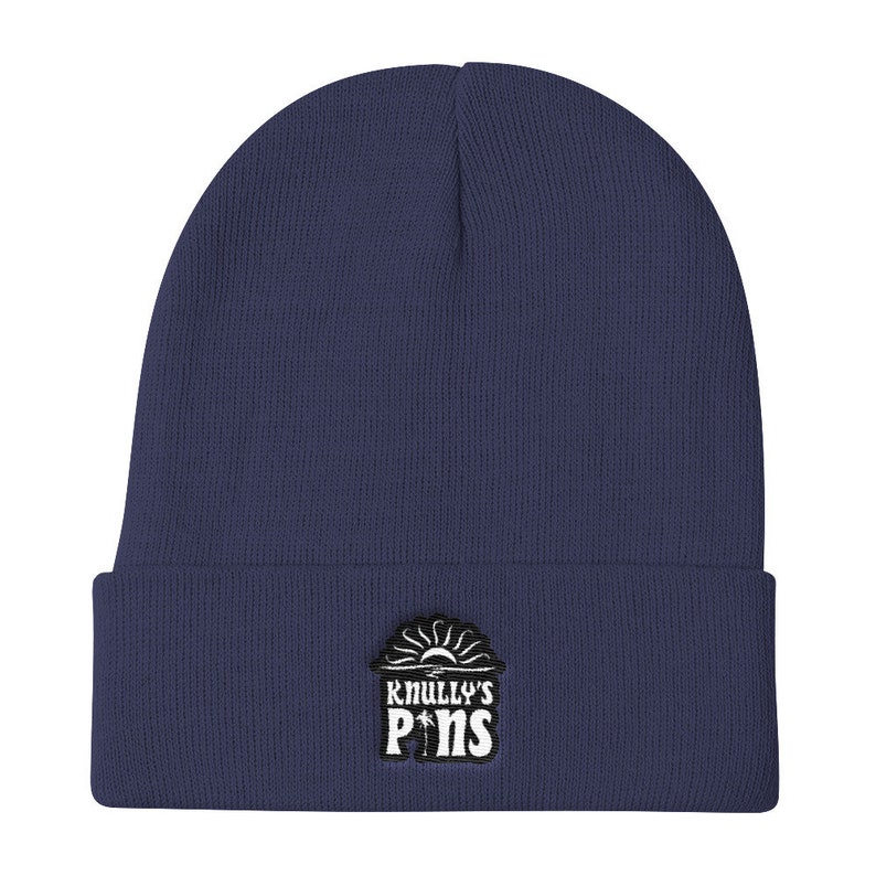 Knully/'s Pins Logo Knitted Beanie