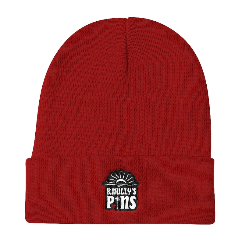 Knully/'s Pins Logo Knitted Beanie