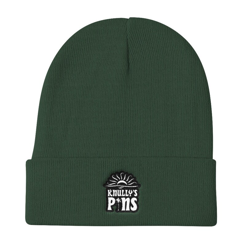 Knully/'s Pins Logo Knitted Beanie