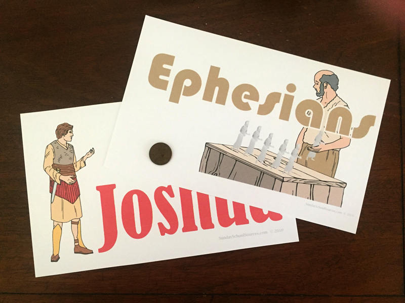 Big Books of the Bible Flashcards Printable - Etsy