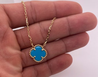 Turquoise Clover - Etsy