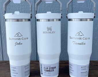 Stanley Iceflow with Laser Engraved Logo Gift for Employees Custom Business Logo Stanley Corporate Gift Personalized Stanley Add Your Logo